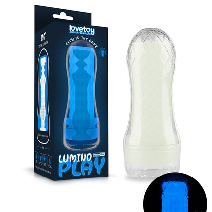 LoveToy - Lumino Play Masturbator 1 - Glow in the Dark-Erotiekvoordeel.nl