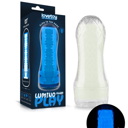 LoveToy - Lumino Play Masturbator 2 - Glow in the Dark-Erotiekvoordeel.nl