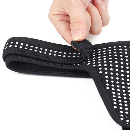 LoveToy - Strap-on Harnas - Verstelbaar Easy Strap-on Harnas - Zonder Dildo - Zwart & Wit-Erotiekvoordeel.nl