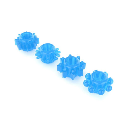 Lovetoy Cockringen Set 4-delig LUMINO PLAY - glow in the dark-Erotiekvoordeel.nl
