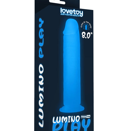 Lovetoy Dildo 21 cm LUMINO PLAY - glow in the dark-Erotiekvoordeel.nl