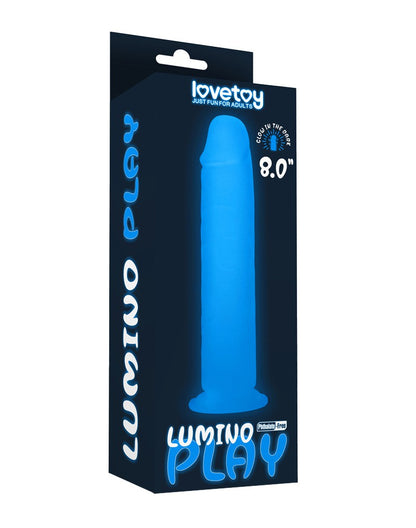 Lovetoy Dildo 21 cm LUMINO PLAY - glow in the dark-Erotiekvoordeel.nl