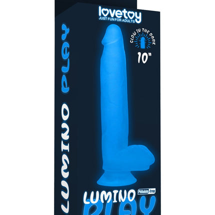 Lovetoy Dildo 26 cm LUMINO PLAY - glow in the dark-Erotiekvoordeel.nl