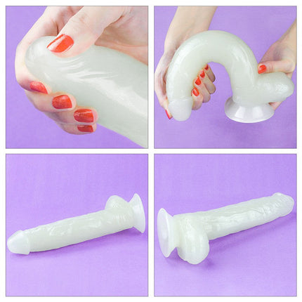 Lovetoy Dildo 26 cm LUMINO PLAY - glow in the dark-Erotiekvoordeel.nl