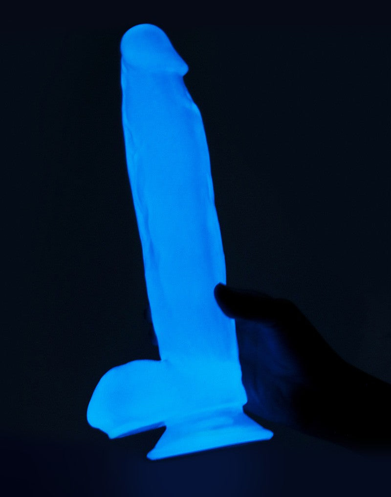 Lovetoy Dildo 26 cm LUMINO PLAY - glow in the dark-Erotiekvoordeel.nl