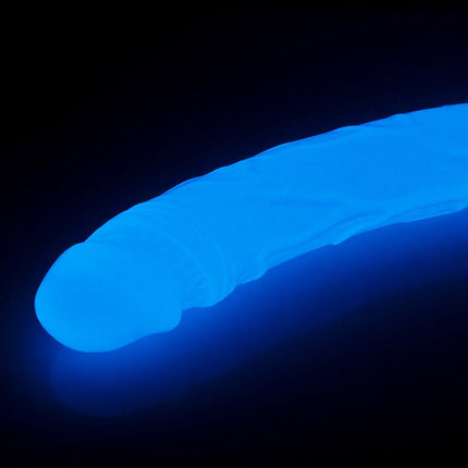 Lovetoy Dubbele Dildo 37 cm LUMINO PLAY DOUBLE - glow in the dark-Erotiekvoordeel.nl