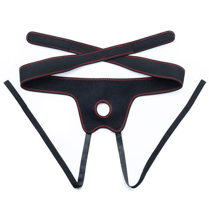 Lovetoy Easy Strap-on Set met dildo van 18 cm - blanke huidskleur - Erotiekvoordeel.nl