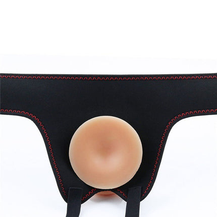 Lovetoy Easy Strap-on Set met dildo van 19 cm - blanke huidskleur - Erotiekvoordeel.nl