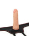 Lovetoy Easy Strap-on Set met dildo van 19 cm - blanke huidskleur - Erotiekvoordeel.nl