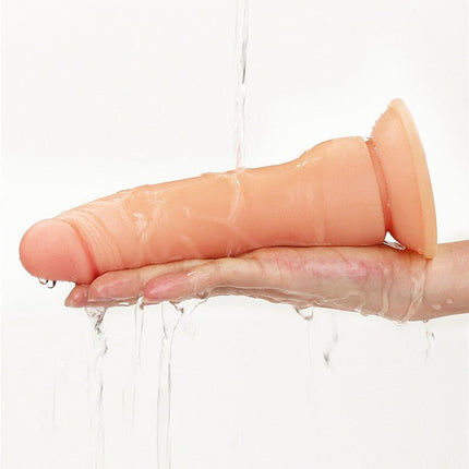 Lovetoy Easy Strap-on Set met dildo van 19 cm - blanke huidskleur - Erotiekvoordeel.nl