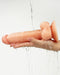 Lovetoy Easy Strap-on Set met dildo van 19 cm met balzak - blanke huidskleur - Erotiekvoordeel.nl