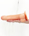 Lovetoy Easy Strap-on Set met dildo van 21,5 cm met balzak - blanke huidskleur - Erotiekvoordeel.nl