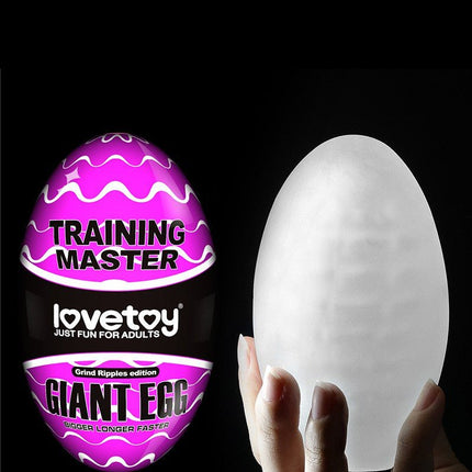 Lovetoy Giant Egg Masturbator Ei - paars-Erotiekvoordeel.nl