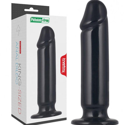 Lovetoy King Size Anaal Dildo 23 x 5 cm - zwart - Erotiekvoordeel.nl