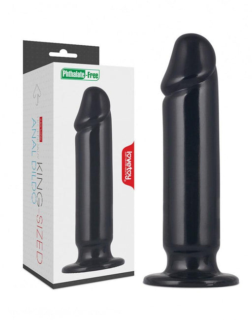 Lovetoy King Size Anaal Dildo 23 x 5 cm - zwart - Erotiekvoordeel.nl