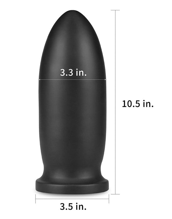 Lovetoy King Size Buttplug Anal Bomber 23 cm - zwart-Erotiekvoordeel.nl
