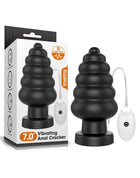 Lovetoy King Size Vibrerende Buttplug Anal Cracker 18 cm - zwart-Erotiekvoordeel.nl