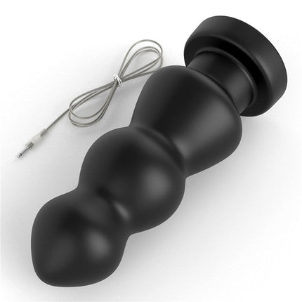 Lovetoy King Size Vibrerende Buttplug Anal Rigger 20 cm - zwart-Erotiekvoordeel.nl