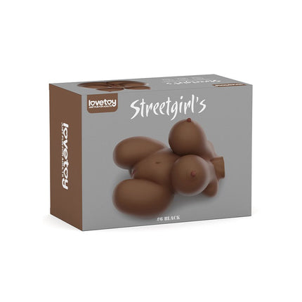 Lovetoy - Masturbator - Streetgirls 6 - Realistische Masturbator - Bruin - TPE-Erotiekvoordeel.nl