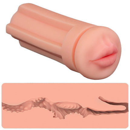 Lovetoy - Masturbator in Bierblikje - Pleasure Brew Blonde Ale Vagina Masturbator - Nude & Groen - TPE-Erotiekvoordeel.nl