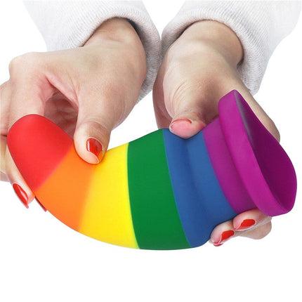 Lovetoy - Rainbow Pride Buttplug 15 cm-Erotiekvoordeel.nl