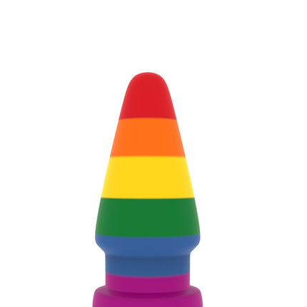 Lovetoy - Rainbow Pride Buttplug 15 cm-Erotiekvoordeel.nl