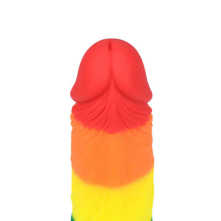 Lovetoy - Rainbow Pride Dildo 18.5 cm-Erotiekvoordeel.nl