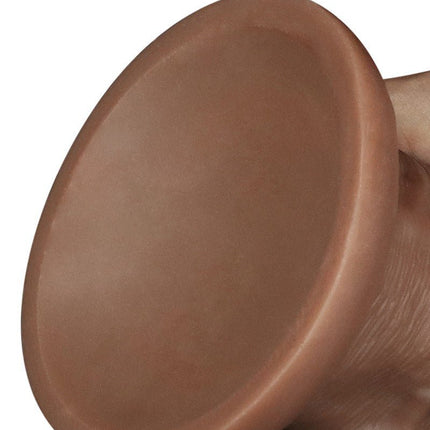 Lovetoy Realistische Chubby XXL Dildo 27 cm - bruin-Erotiekvoordeel.nl