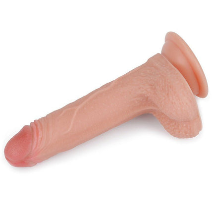 Lovetoy Realistische Dildo 18 cm - lichte huidskleur-Erotiekvoordeel.nl