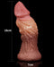 Lovetoy Realistische Gekromde Dildo 18 cm - lichte/donkere huidskleur-Erotiekvoordeel.nl