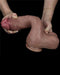 Lovetoy Realistische Grote Dildo 27 cm Dubbellaags Siliconen - donkere huidskleur-Erotiekvoordeel.nl