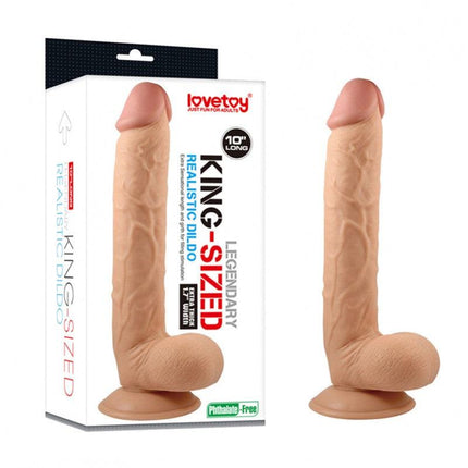 Lovetoy Realistische King Size Dildo 25,5 cm - Erotiekvoordeel.nl