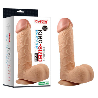 Lovetoy Realistische Kingsize Dildo 23 cm - Erotiekvoordeel.nl