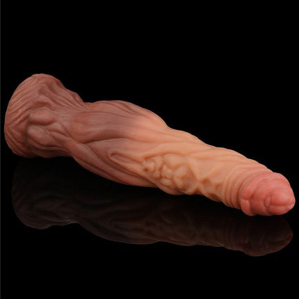 Lovetoy Realistische XXL Dildo 24.5 cm - lichte/donkere huidskleur-Erotiekvoordeel.nl