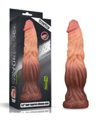 Lovetoy Realistische XXL Dildo 24.5 cm - lichte/donkere huidskleur-Erotiekvoordeel.nl