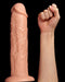Lovetoy Realistische XXL Vibrerende Dildo 28 cm - lichte huidskleur-Erotiekvoordeel.nl