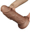 Lovetoy Realistische XXL Vibrerende Dildo CHUBBY 26.5 cm - bruin-Erotiekvoordeel.nl