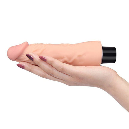 Lovetoy Realistische zachte vibrator 20 cm - Erotiekvoordeel.nl