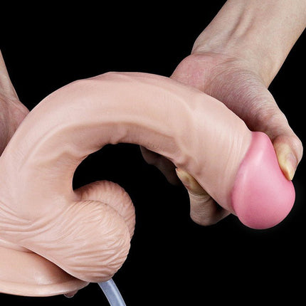 Lovetoy Squirt Extreme Dildo 23 cm - lichte huidskleur-Erotiekvoordeel.nl