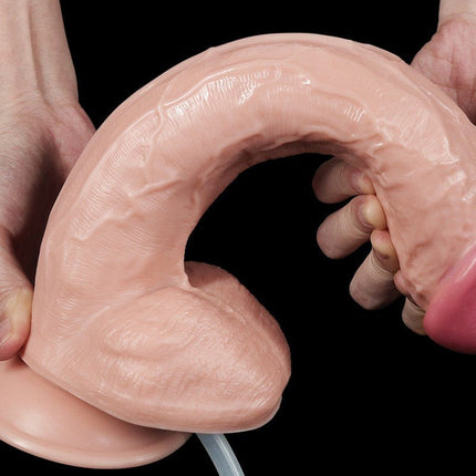 Lovetoy Squirt Extreme Dildo 28 cm - lichte huidskleur-Erotiekvoordeel.nl