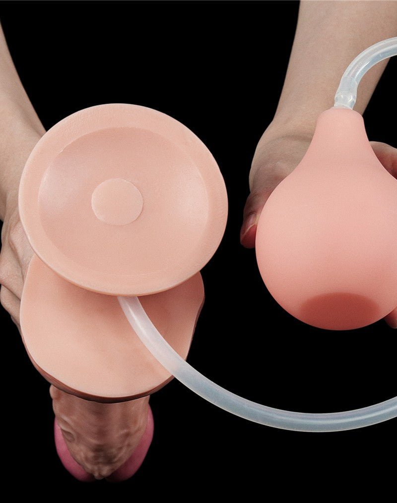 Lovetoy Squirt Extreme Dildo 28 cm - lichte huidskleur-Erotiekvoordeel.nl