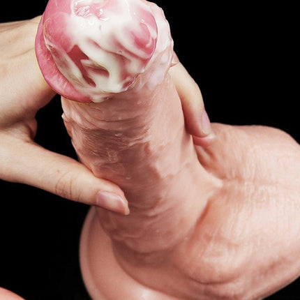 Lovetoy Squirt Extreme Dildo 28 cm - lichte huidskleur-Erotiekvoordeel.nl