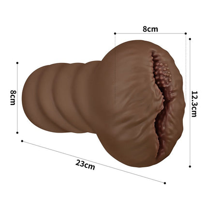 Lovetoy Stroker Masturbator ALIEN'S PIE 1 - donkere huidskleur