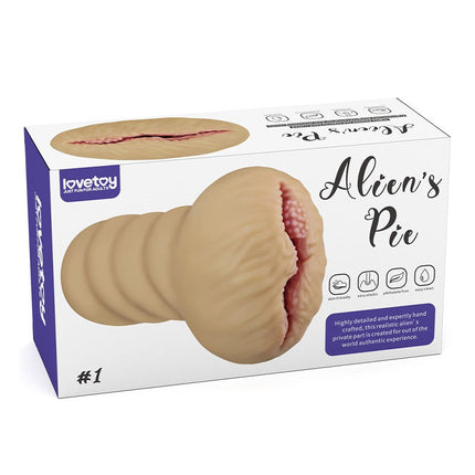 Lovetoy Stroker Masturbator ALIEN'S PIE 1 - lichte huidskleur