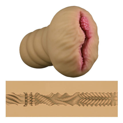 Lovetoy Stroker Masturbator ALIEN'S PIE 1 - lichte huidskleur