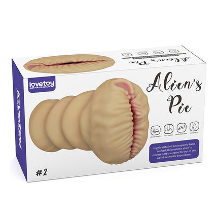 Lovetoy Stroker Masturbator ALIEN'S PIE 2 - light complexion