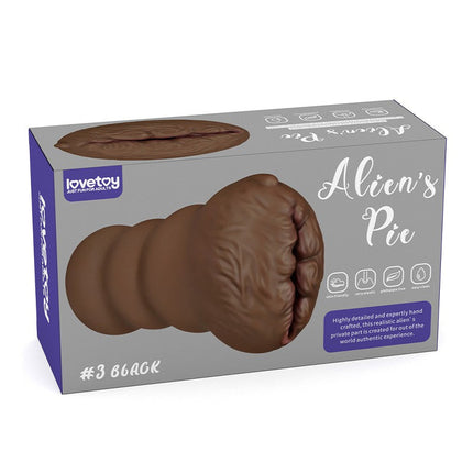 Lovetoy Stroker Masturbator ALIEN'S PIE 3 - donkere huidskleur