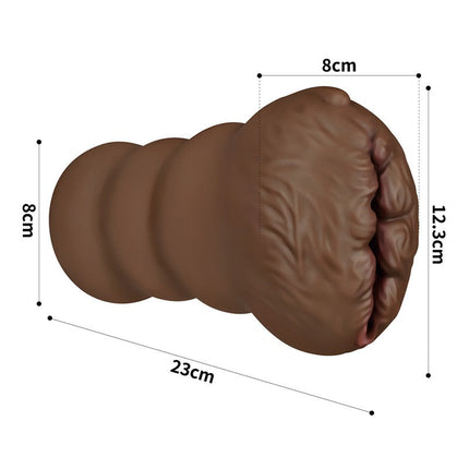 Lovetoy Stroker Masturbator ALIEN'S PIE 3 - donkere huidskleur