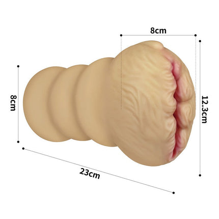 Lovetoy Stroker Masturbator ALIEN'S PIE 3 - lichte huidskleur