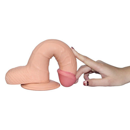 Lovetoy The Ultra Soft Dude Dildo 22,5 cm - Erotiekvoordeel.nl
